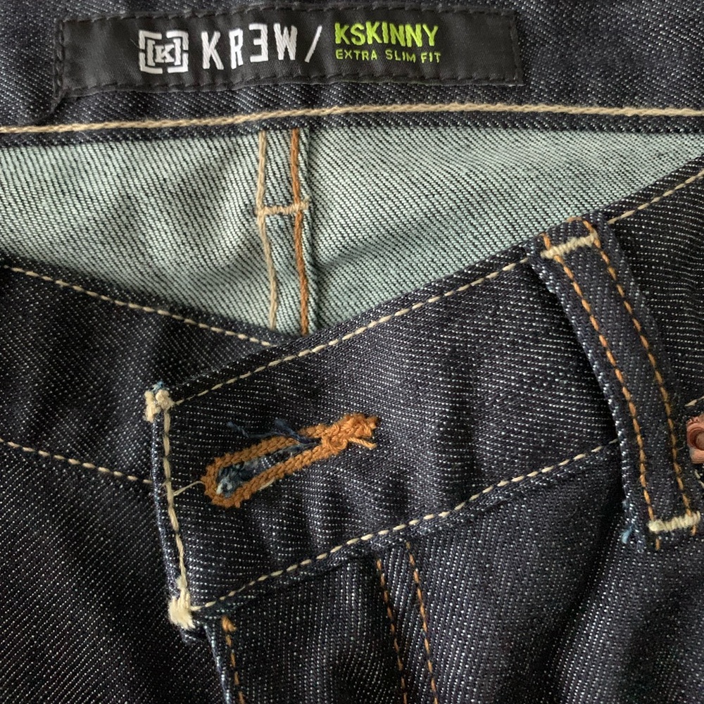 NWOT Krew Skinny Men jeans 34